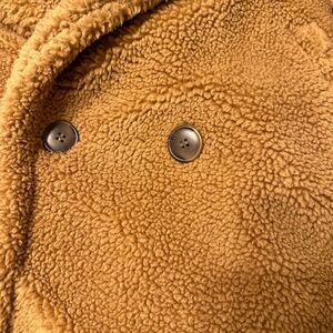 Warm Brown Sherpa Jacket
